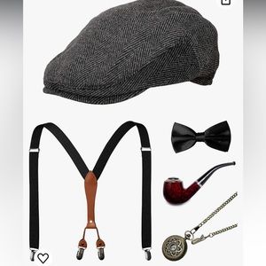 Zivyes Mens 1920s Accessories